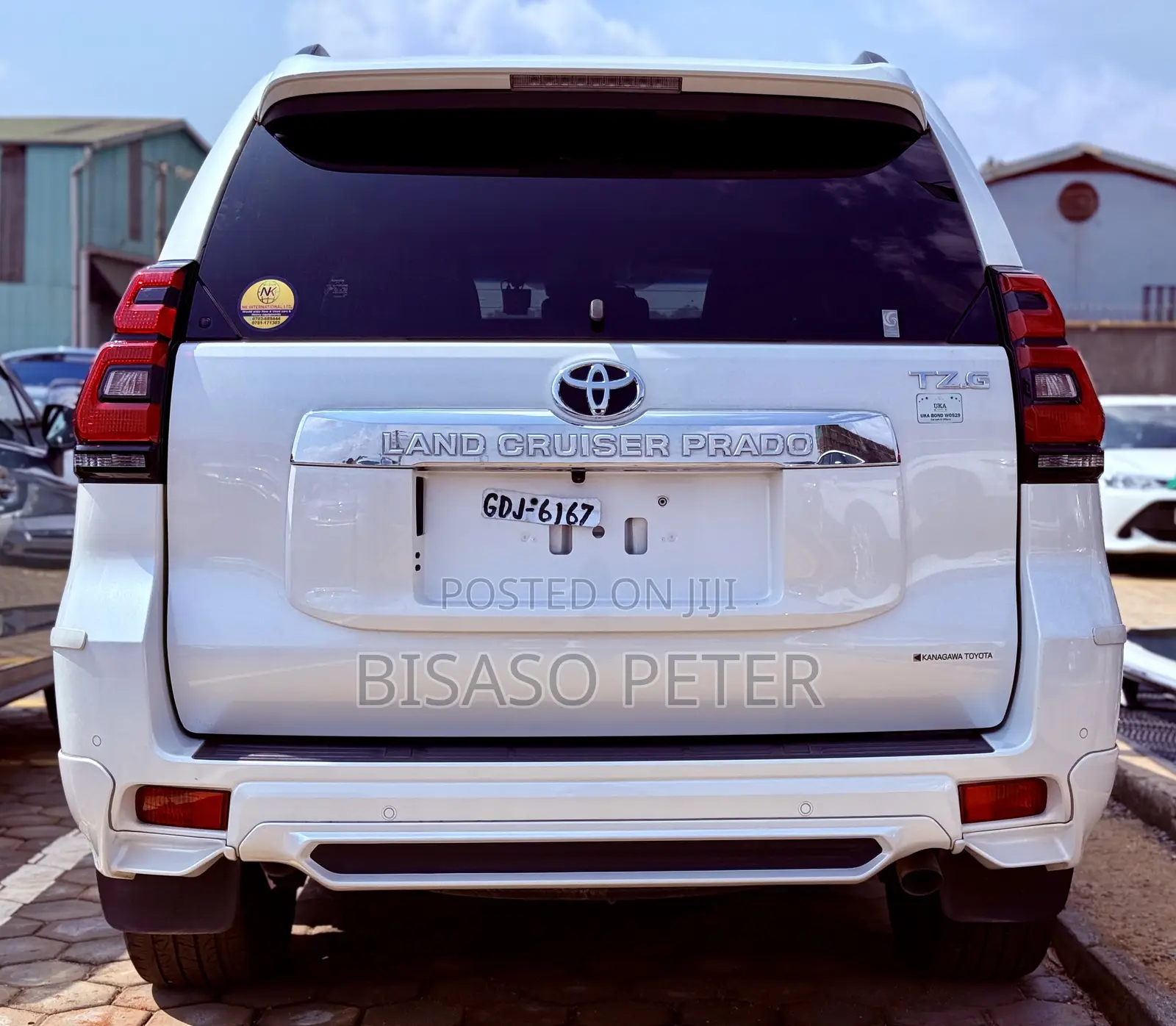 Toyota Land Cruiser Prado 2.8 2018 White