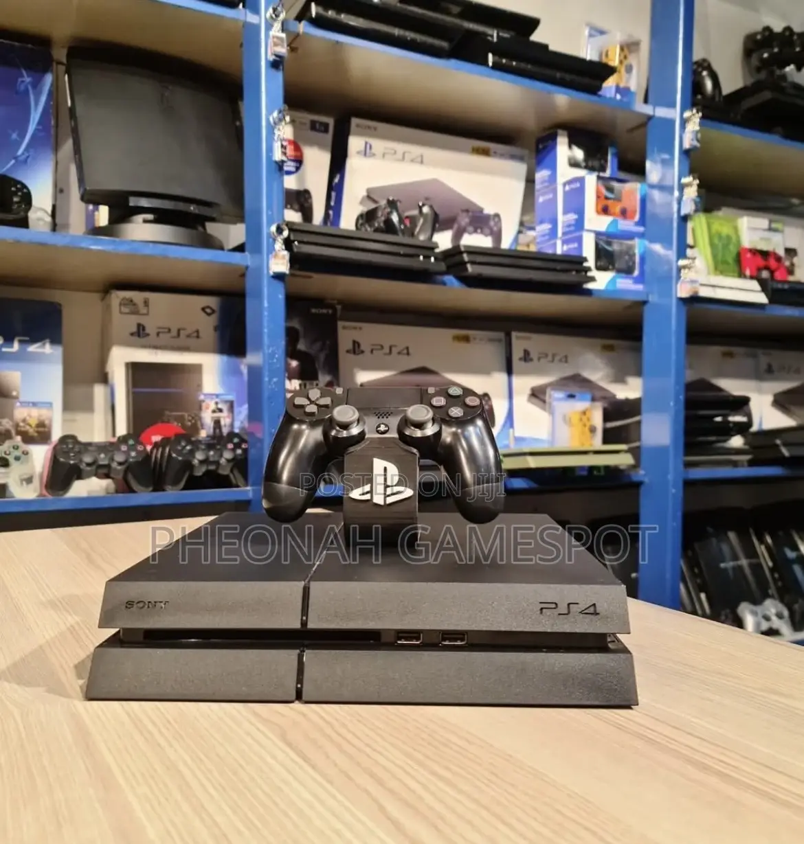 Ps4 Gaming Console With 2 Controllers and 15 Games, Instant Action.