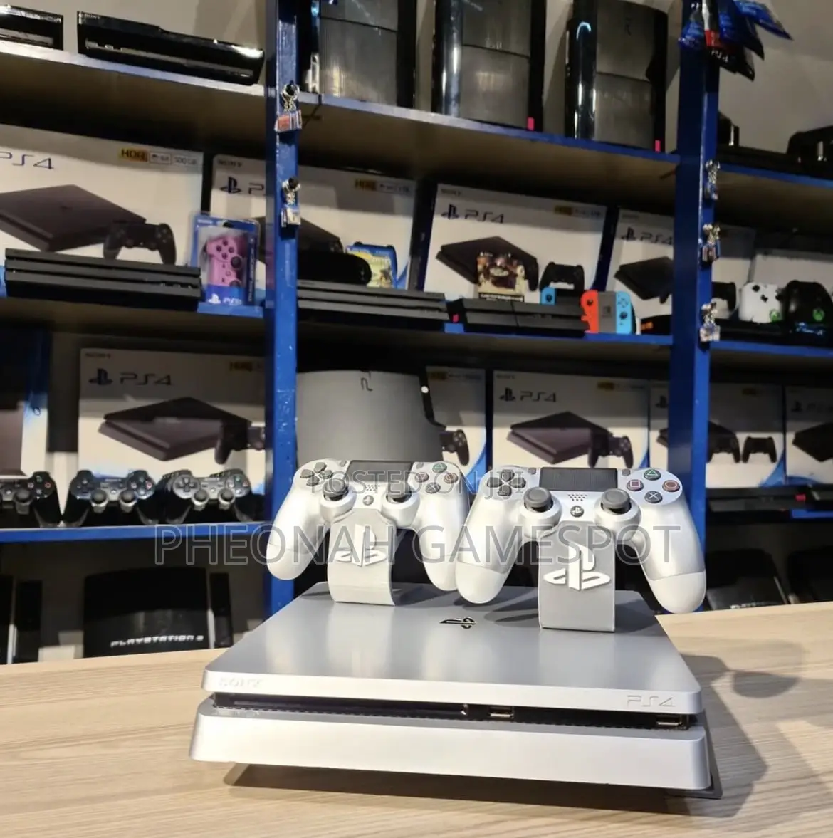 Ps4 Complete Gaming Deal, 2 Pads Included With 20 Games Installed.