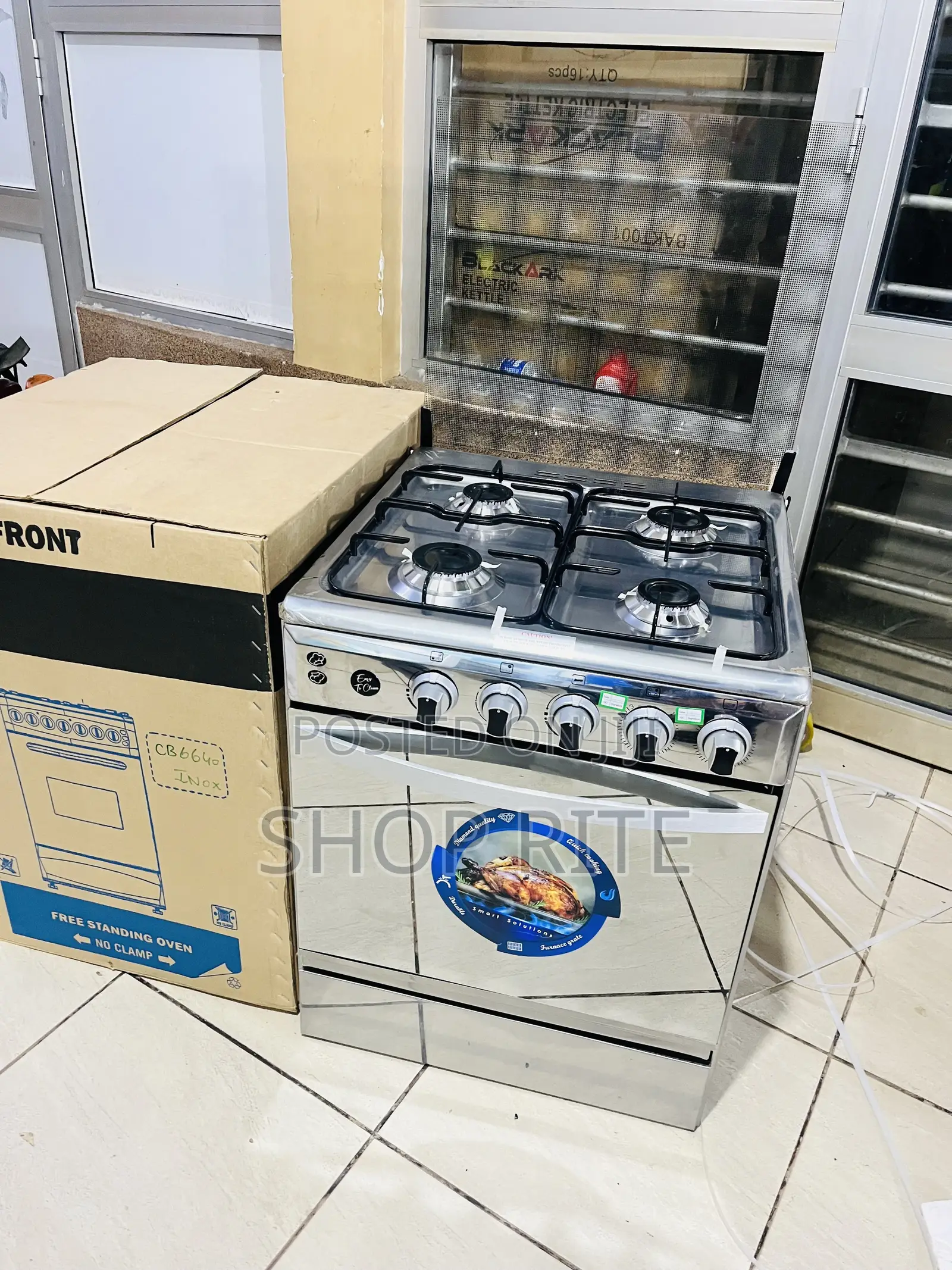 Ambassador Full Gas Original Cooker 60/60cm Gas Oven