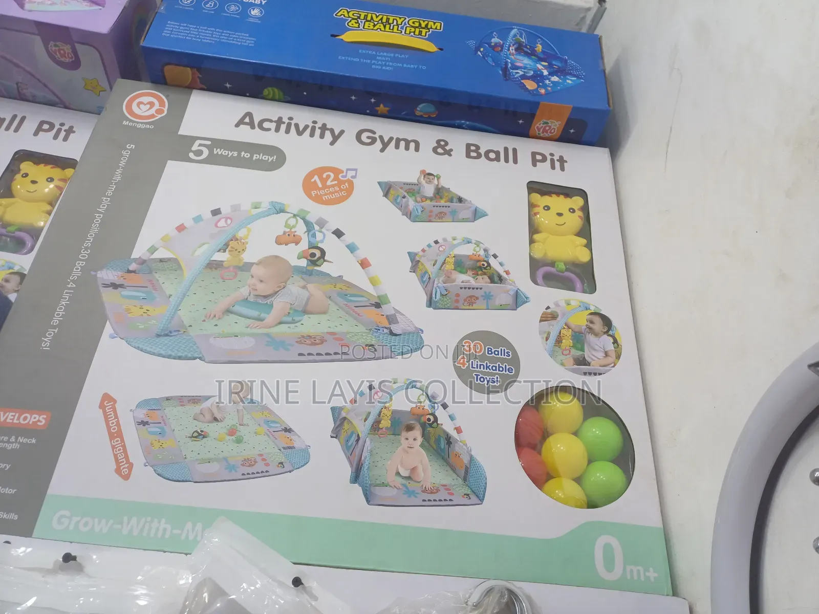 5-in-1 Baby Activity Gym and Ball Pit.