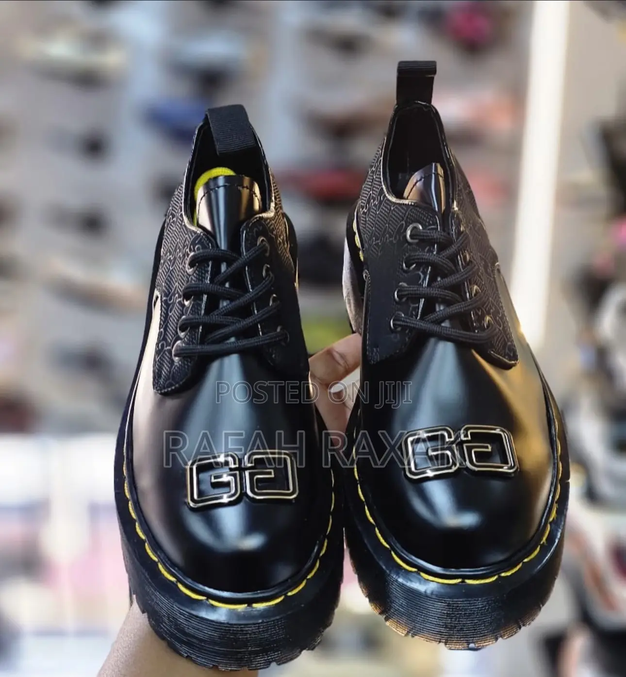 Original Dr.Martens X Gucci Chunky High Sole Oxford Shoes