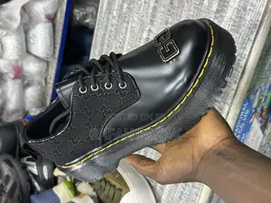 New Classic Dr.Martens X Gucci Thick High Oxford Shoes