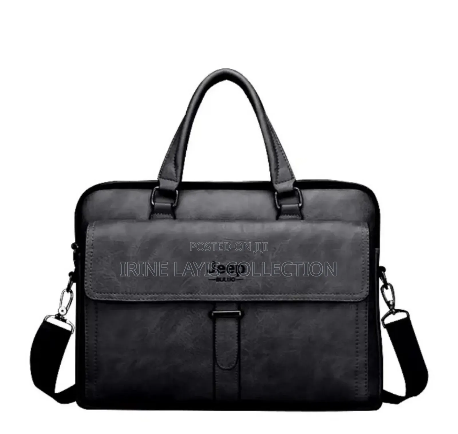 Men's Jeep Leather Shoulder Business Bags