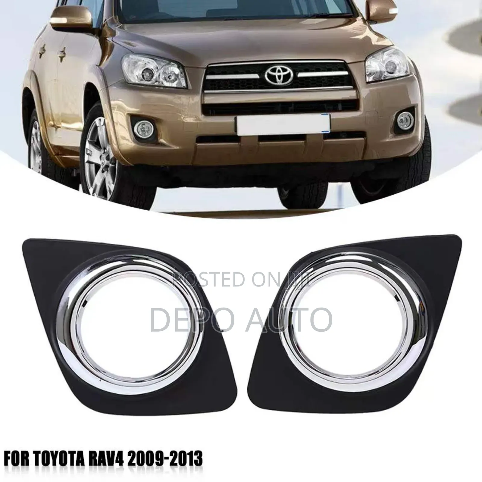New Foglamp Covers for Rav4 2008