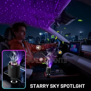 Starlight Retractable Car Charger With Aromatherapy