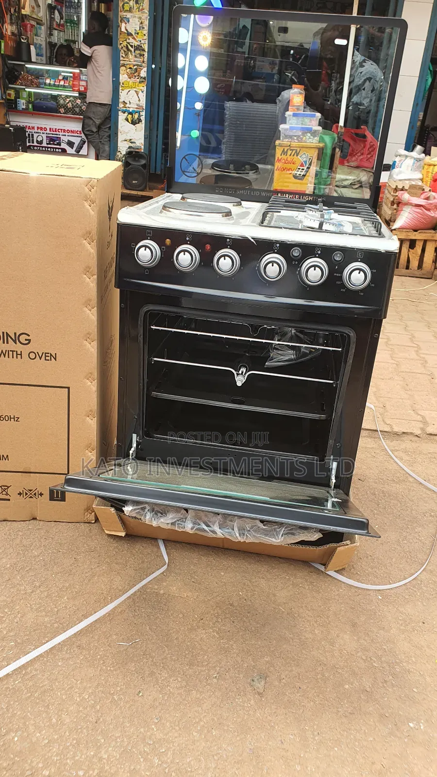 Sony 60 By 50 Size 2 + 2 Free Standing Gas Cooker With Electric Oven