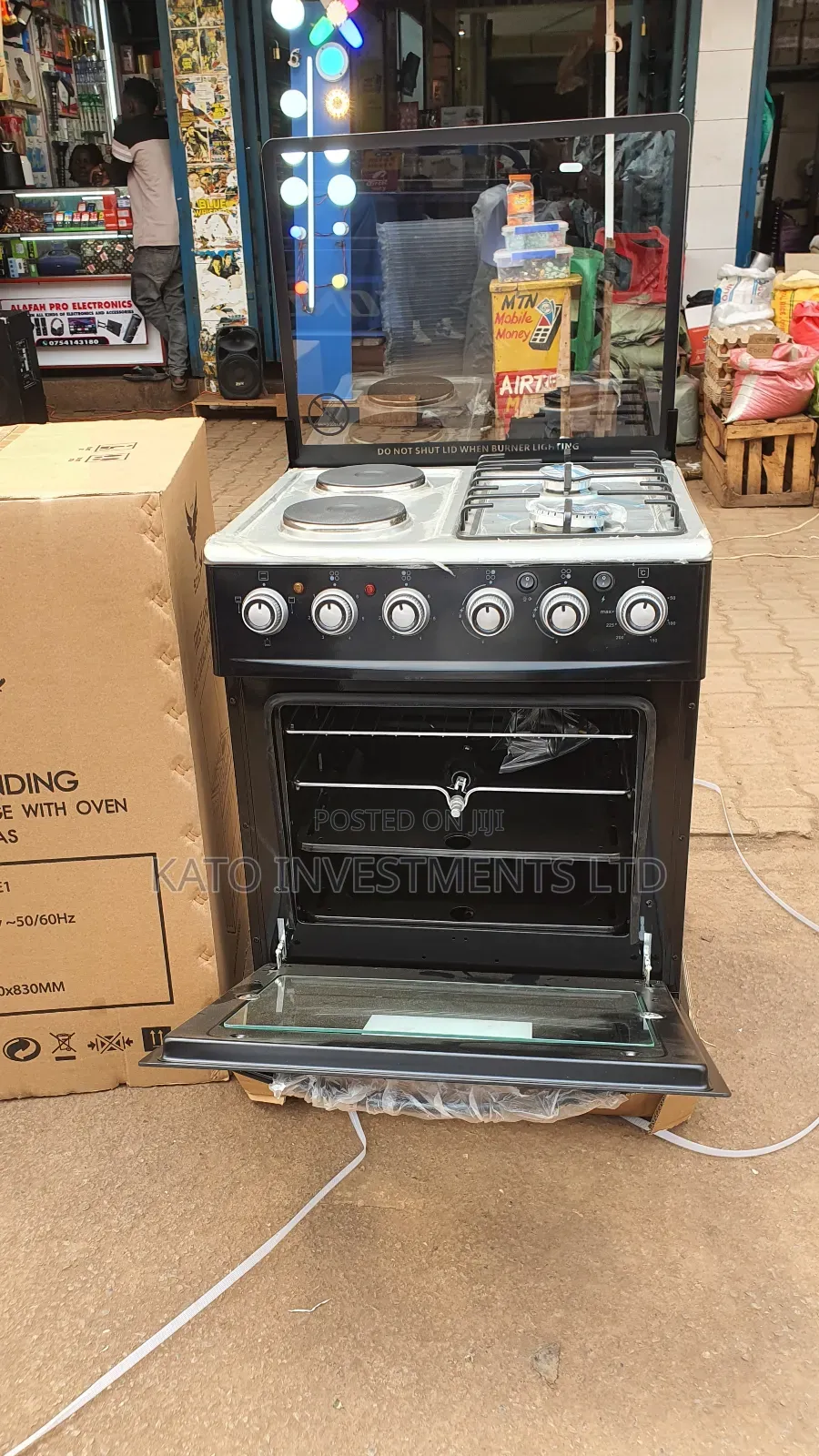 Sony 60 By 50 Size 2 + 2 Free Standing Gas Cooker With Electric Oven