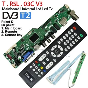 Tv Spare Parts Main Board Replacement With Remote For All Tv Sizes