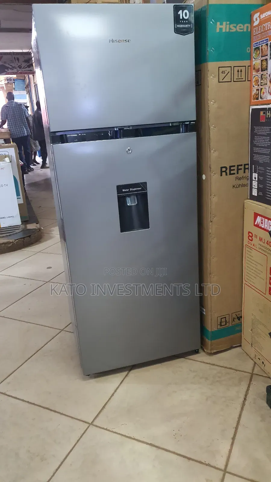 Brand New 270litrs Hisense Fridge With Dispenser