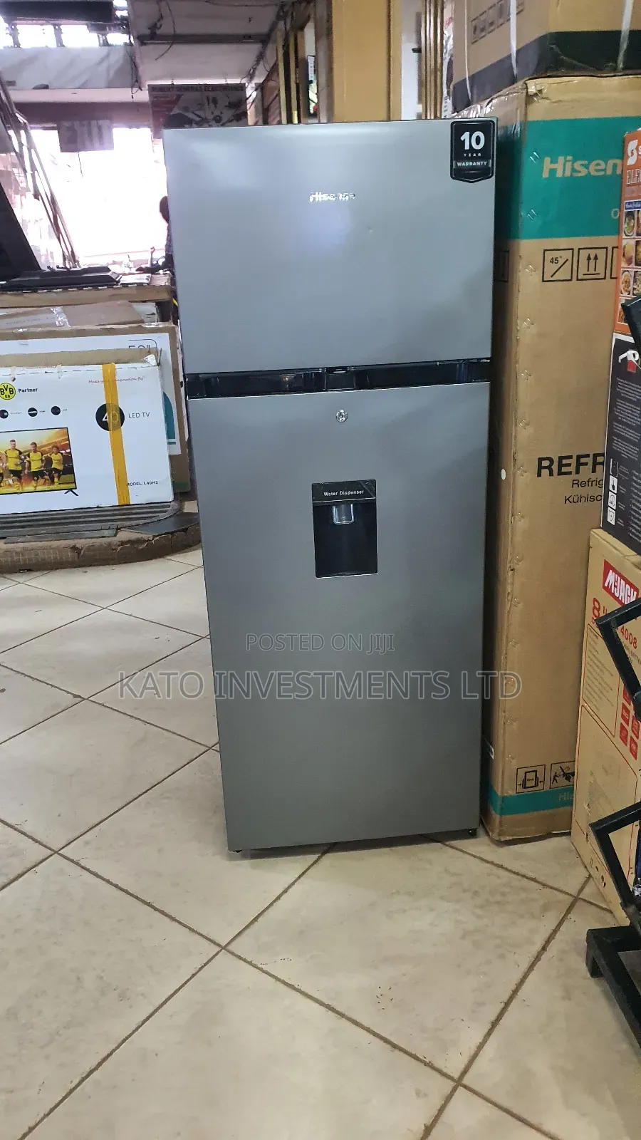 Brand New 270litrs Hisense Fridge With Dispenser