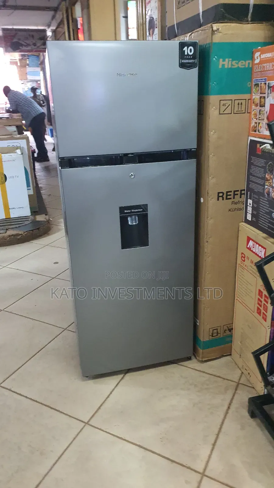 Brand New 270litrs Hisense Fridge With Dispenser