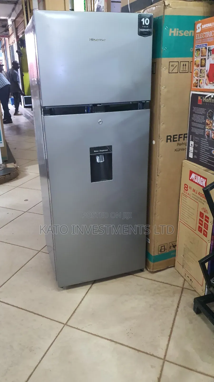 Brand New 270litrs Hisense Fridge With Dispenser