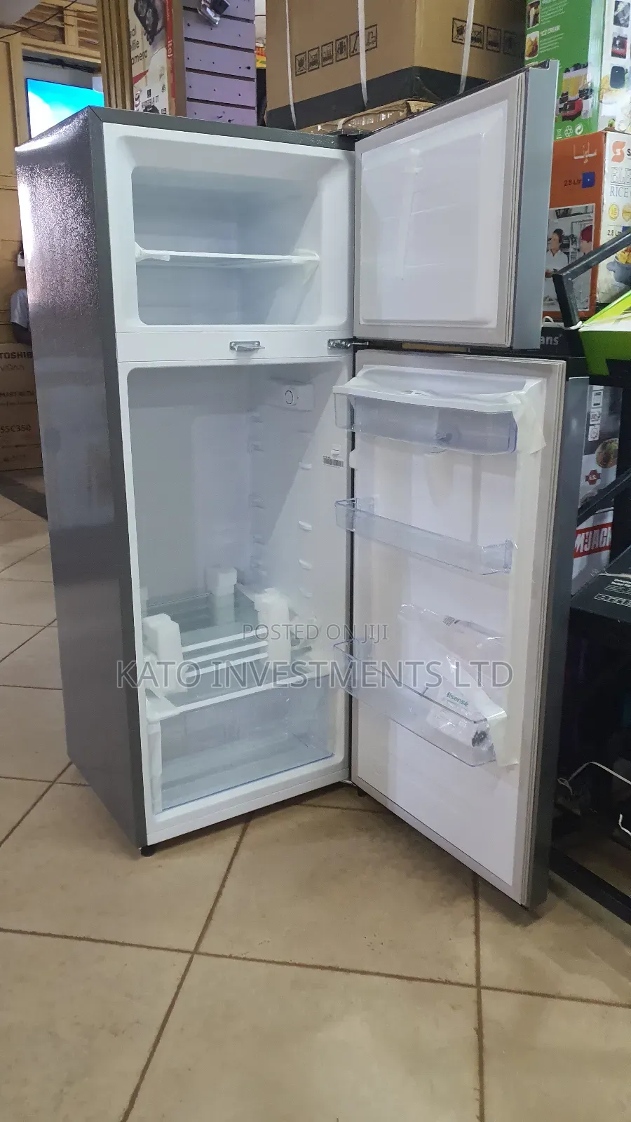 Brand New 270litrs Hisense Fridge With Dispenser