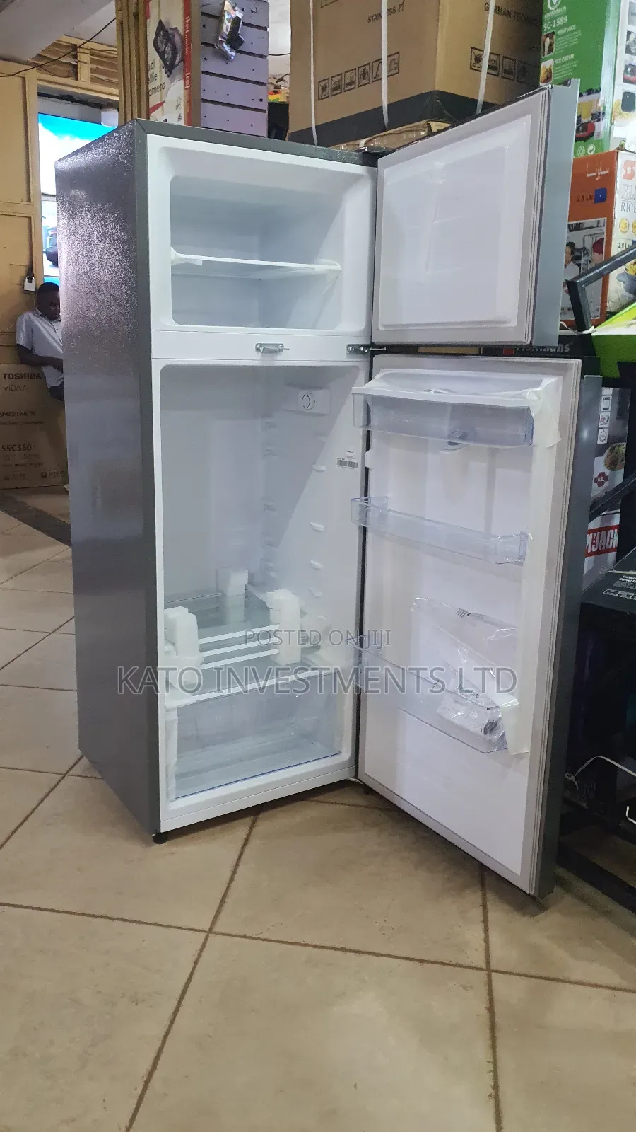 Brand New 270litrs Hisense Fridge With Dispenser