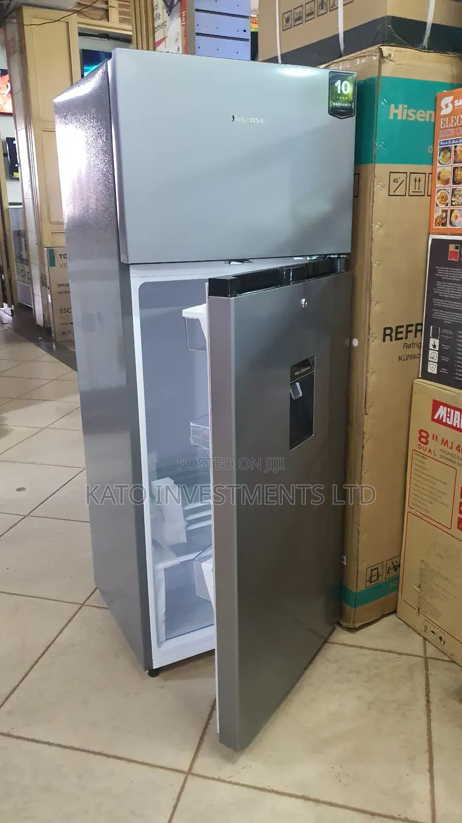 Brand New 270litrs Hisense Fridge With Dispenser