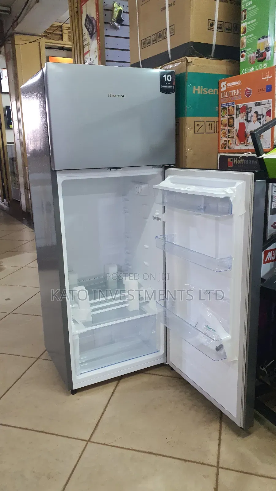 Brand New 270litrs Hisense Fridge With Dispenser
