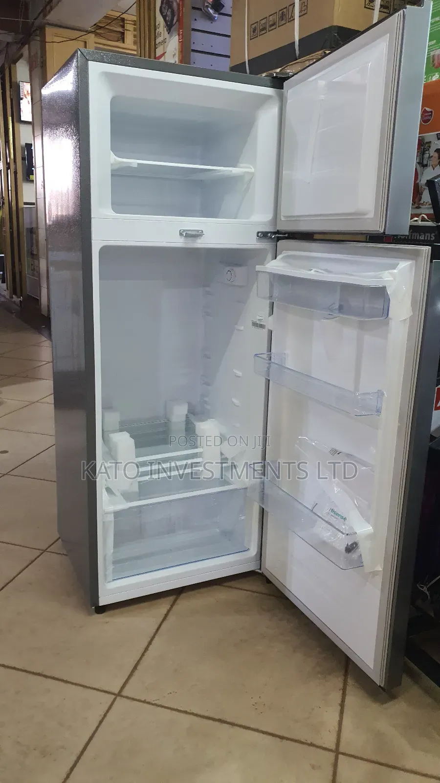 Brand New 270litrs Hisense Fridge With Dispenser