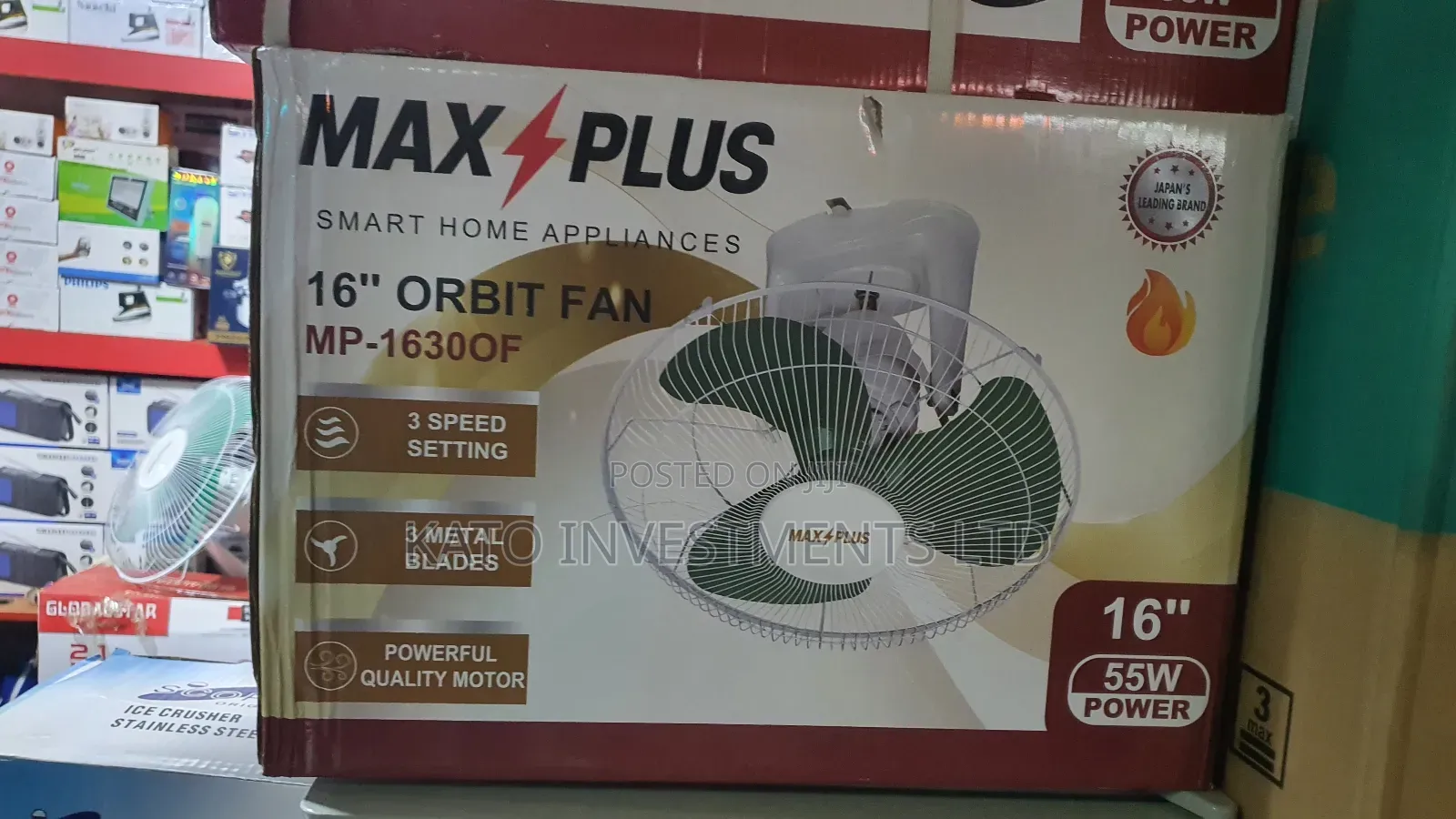 Max Plus Ceiling Fan