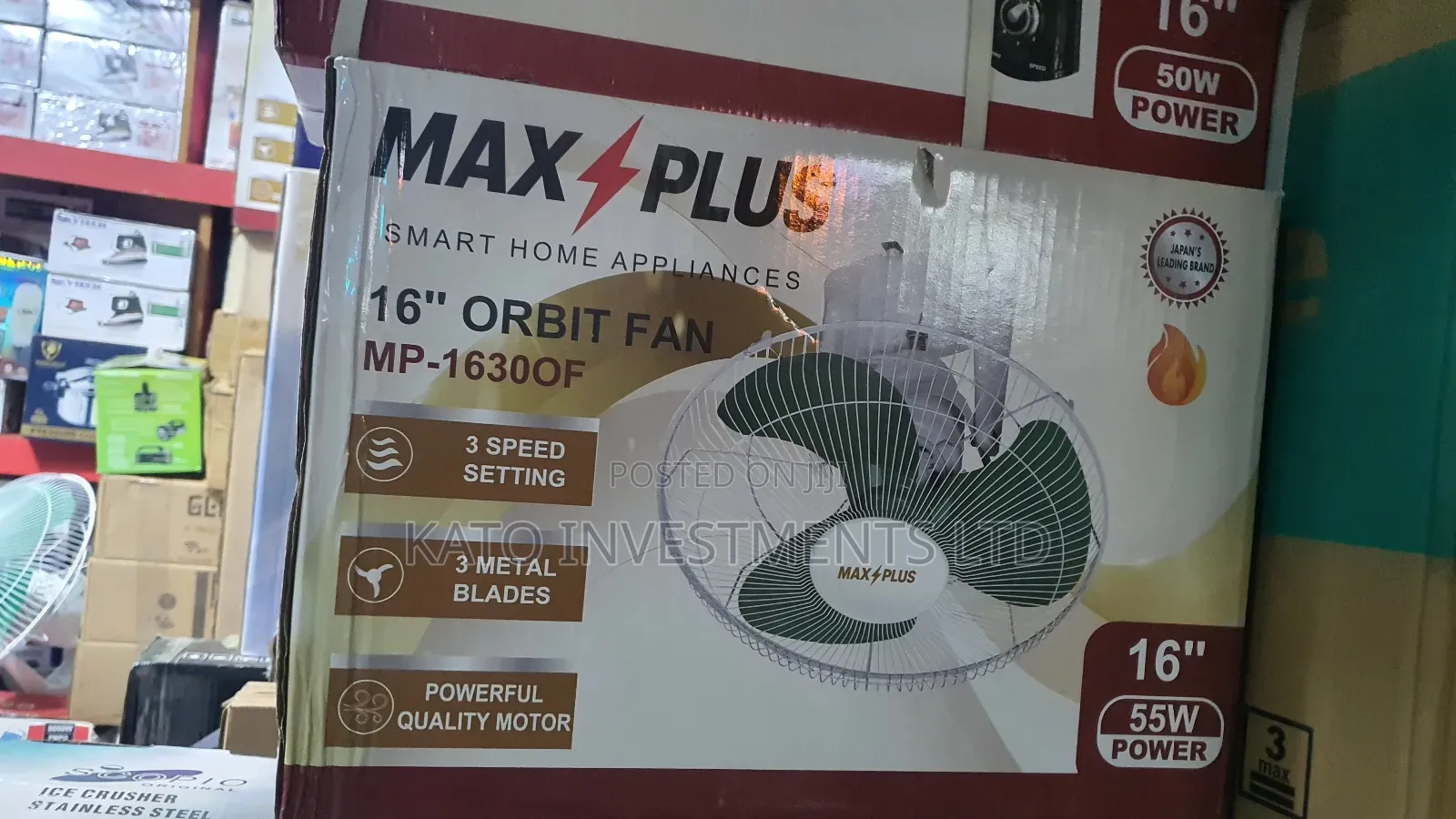 Max Plus Ceiling Fan