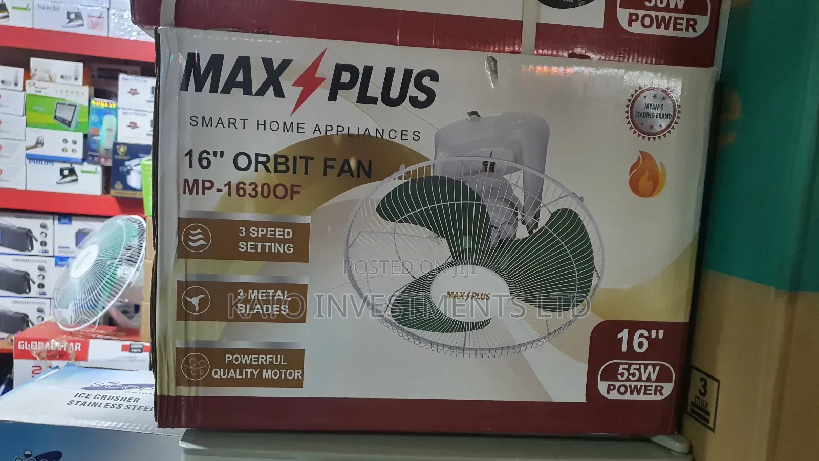 Max Plus Ceiling Fan