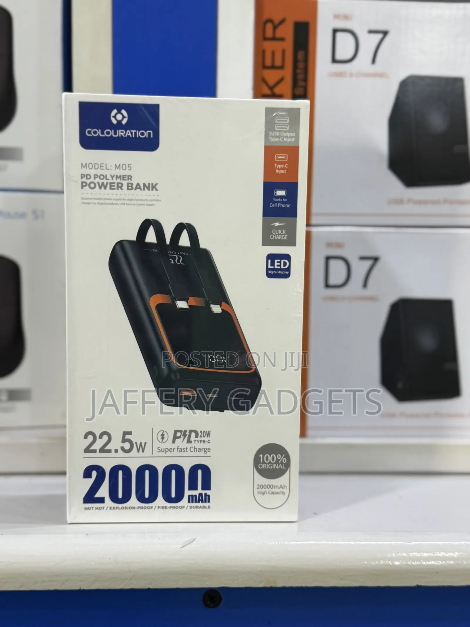 Colouration M05 20,000mah Power Bank (22.5w Super Fast Charging)