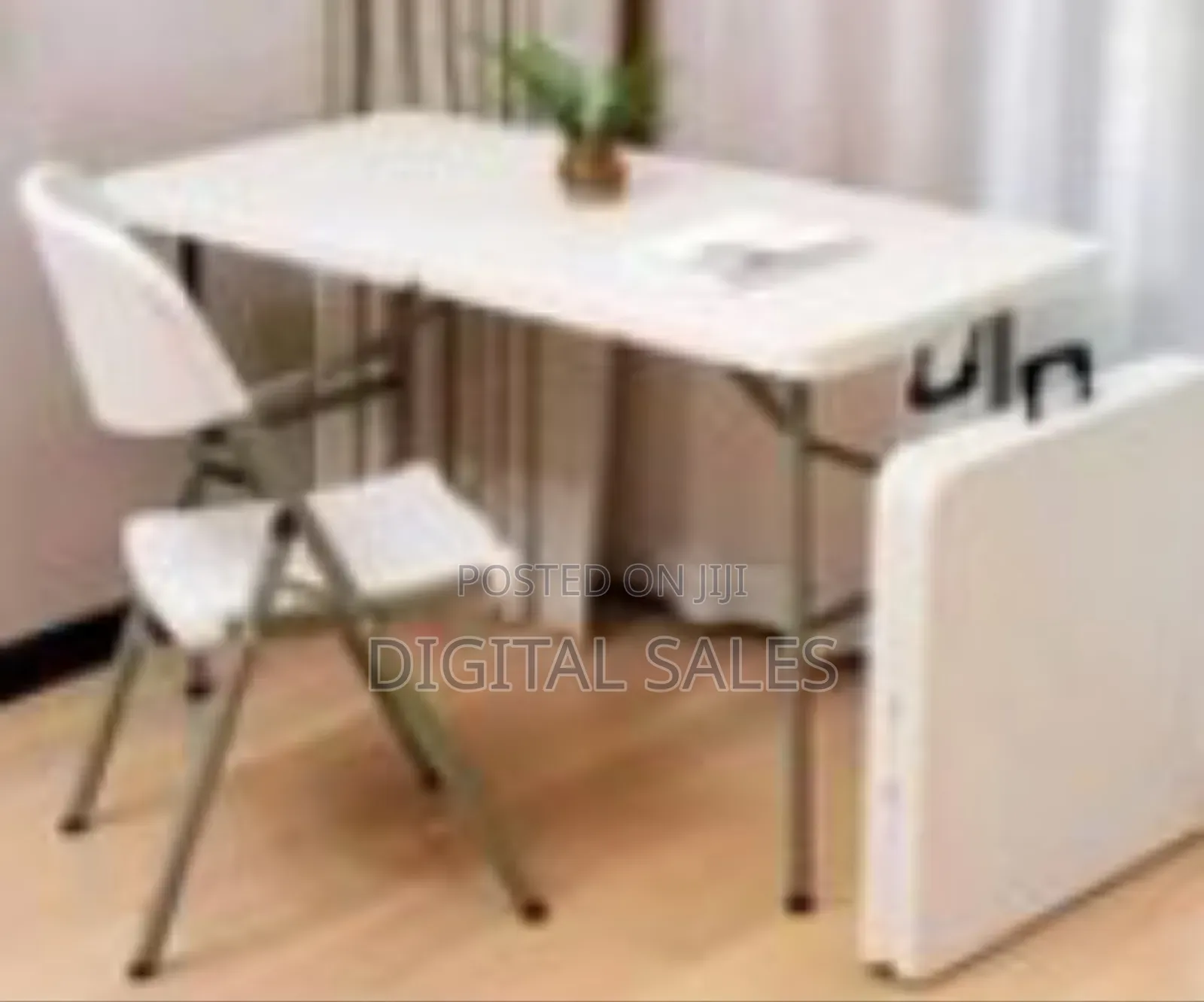 4 Foot Portable Plastic Folding Multipurpose Picnic Table
