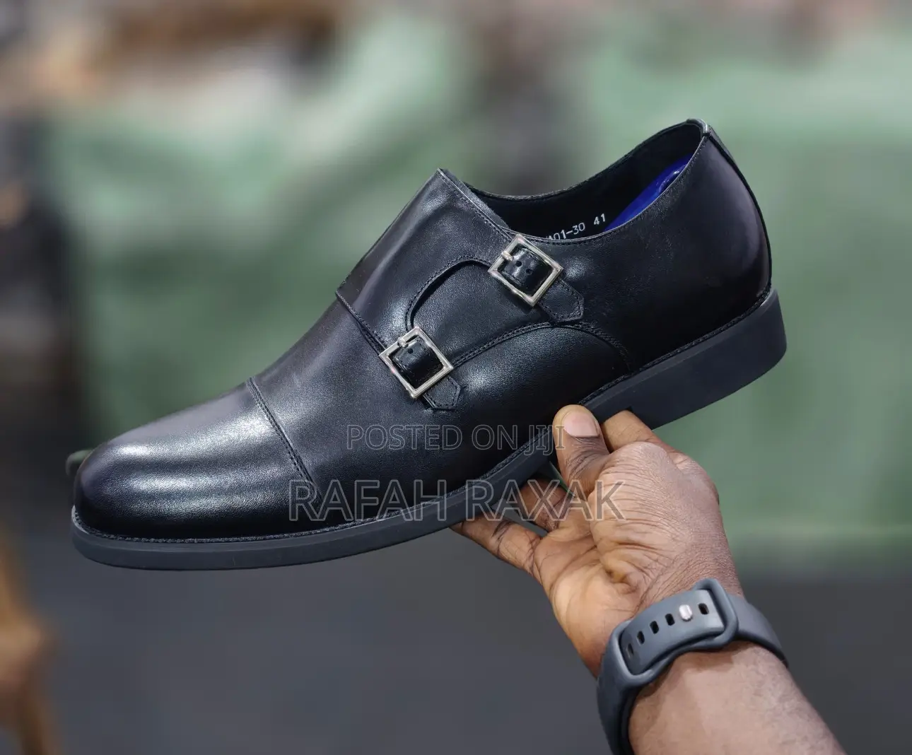 Original Men’S Franco Banetti Double Monk Strap Formal Oxford Shoes