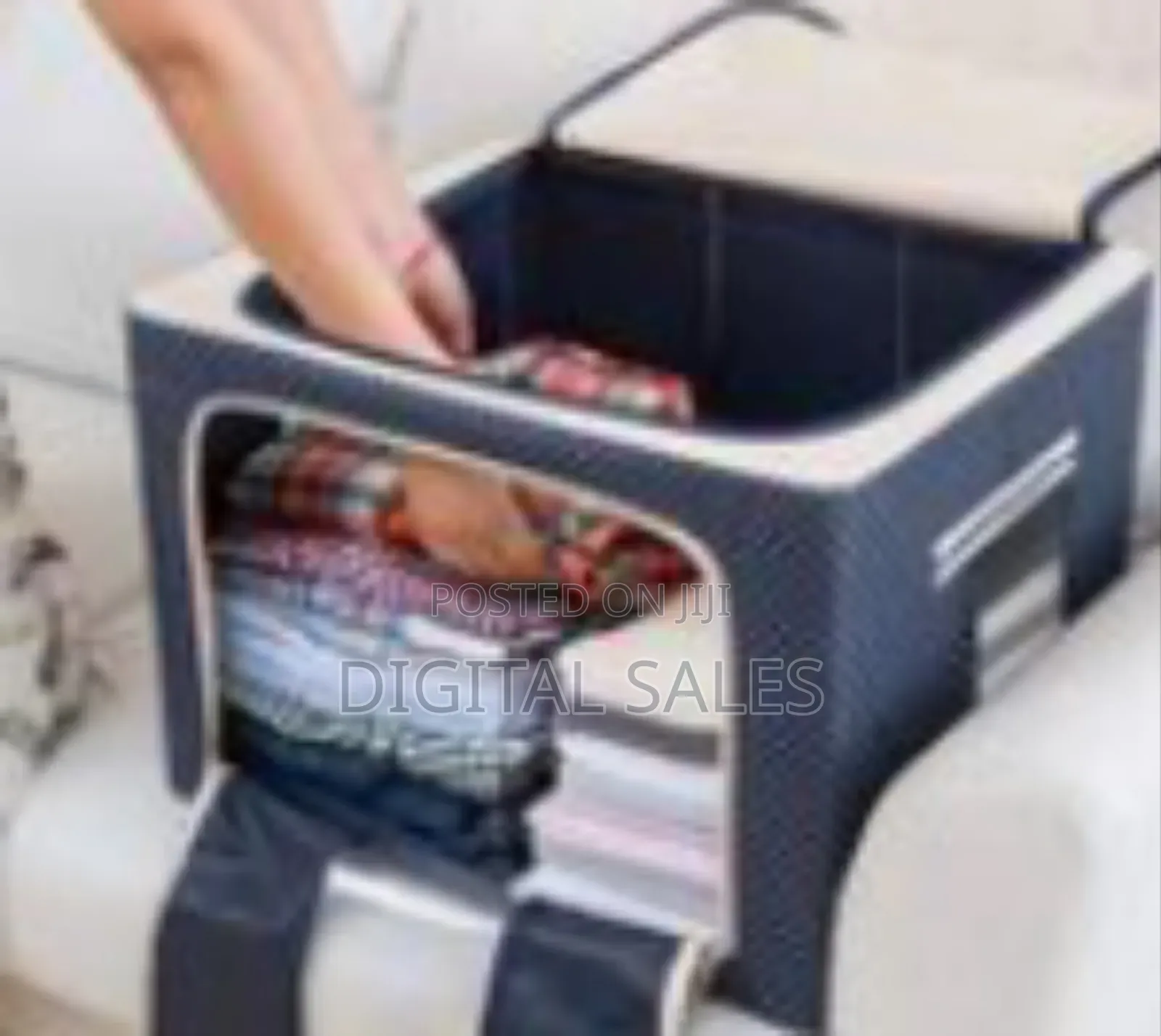 Heavy-Duty Foldable Under-Bed/Closet Storage Organizers (Set of 3)