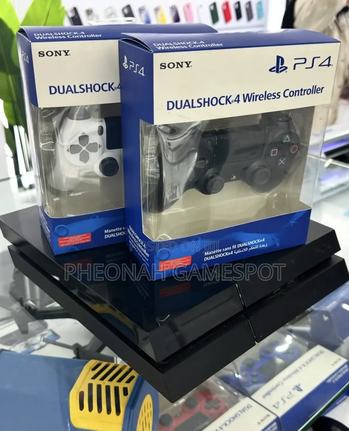 Ps4 Console Bundle With 2 Controllers and 15 Games for Instant Fun.