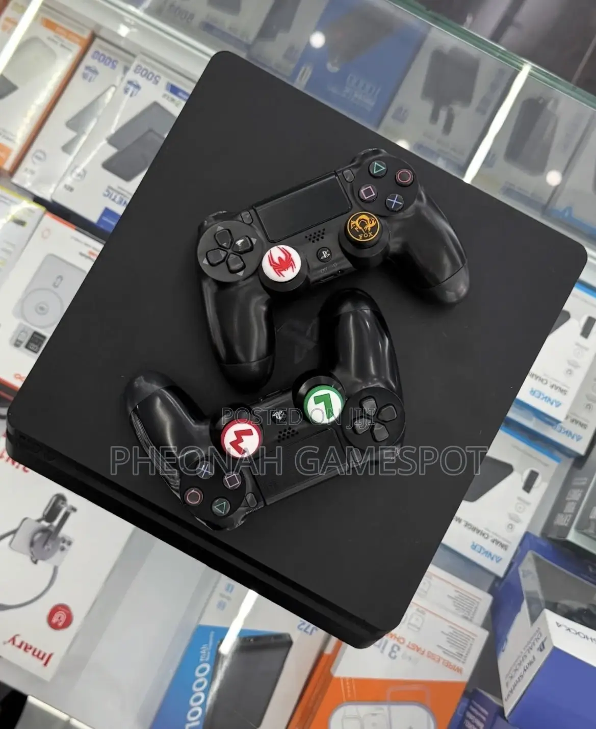 Ps4 Smooth Home Console With 2 Controllers and 12 Games Ready