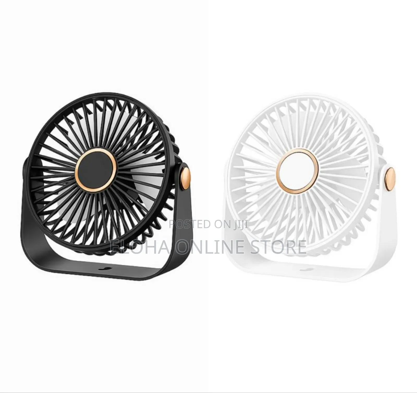 Usb Rechargeable Air Circulation Desk/ Wall-Mounted Fan
