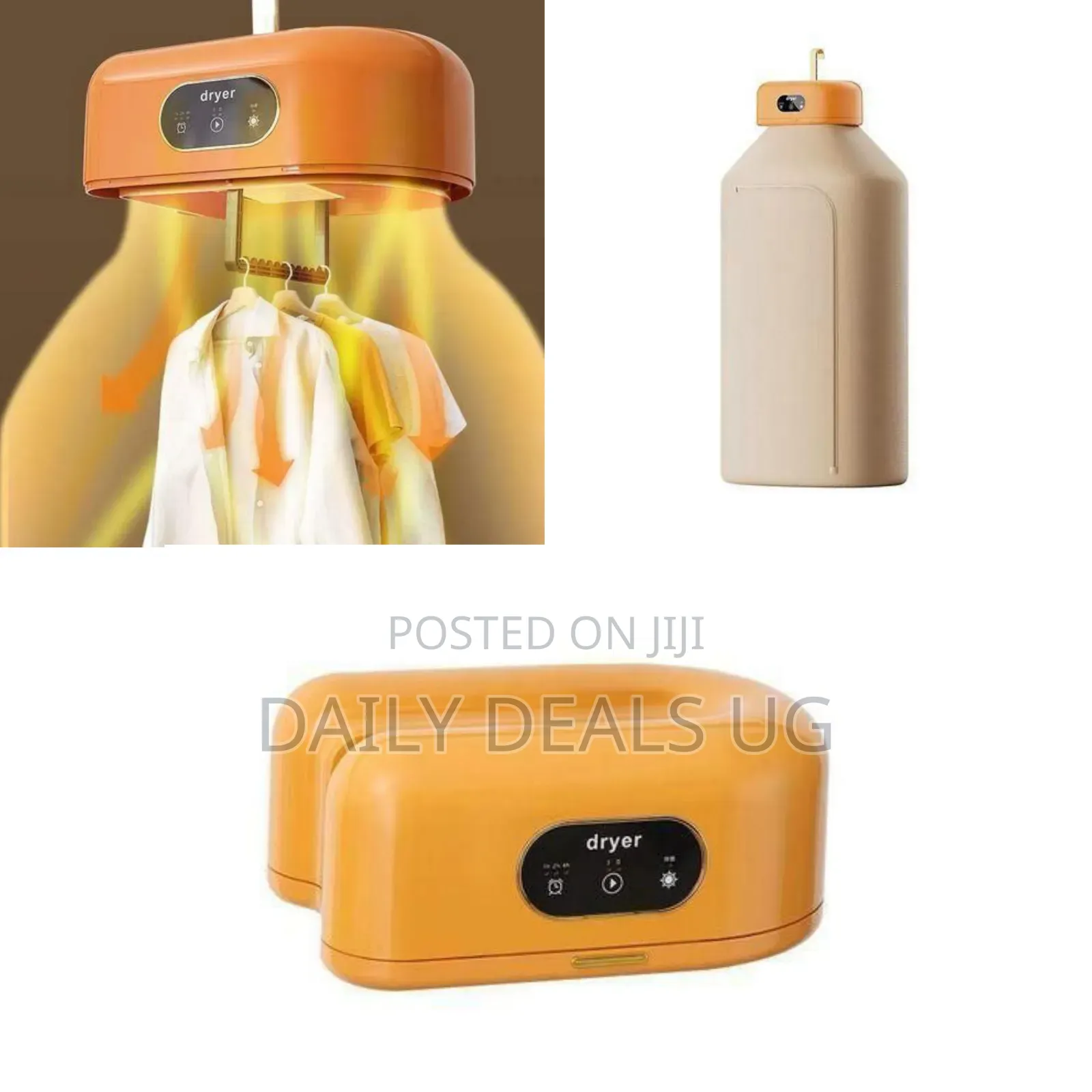 A Portable, Compact Electric Clothes Dryer