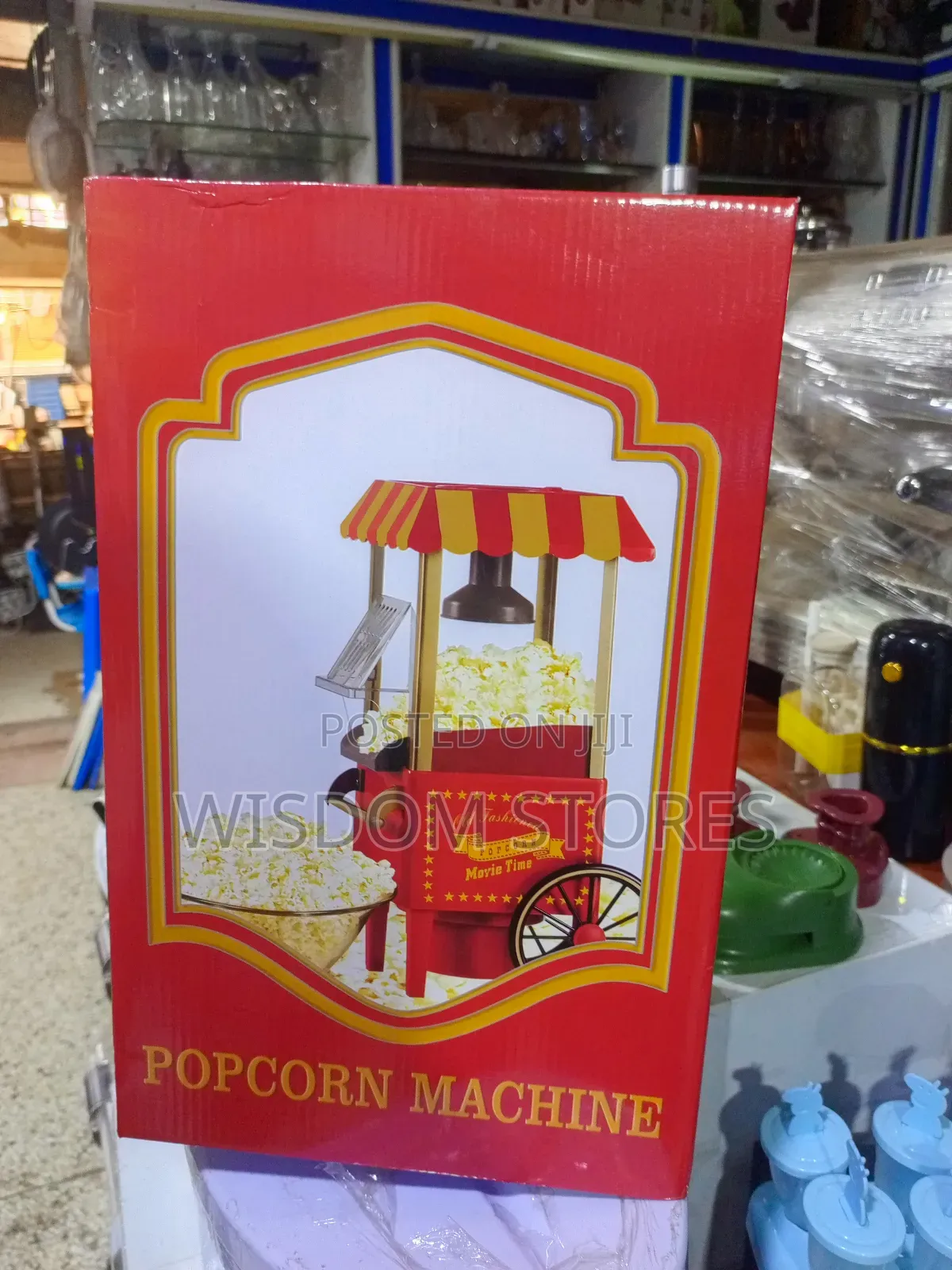 Movie Time Popcorn Machine