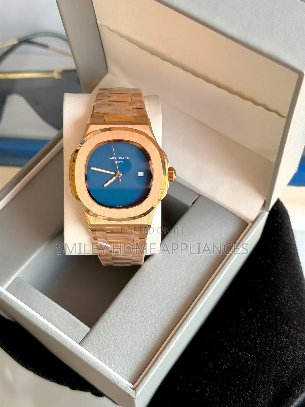 Men's Original Patek Philippe Geneva Wrist Timebpiece at Discount