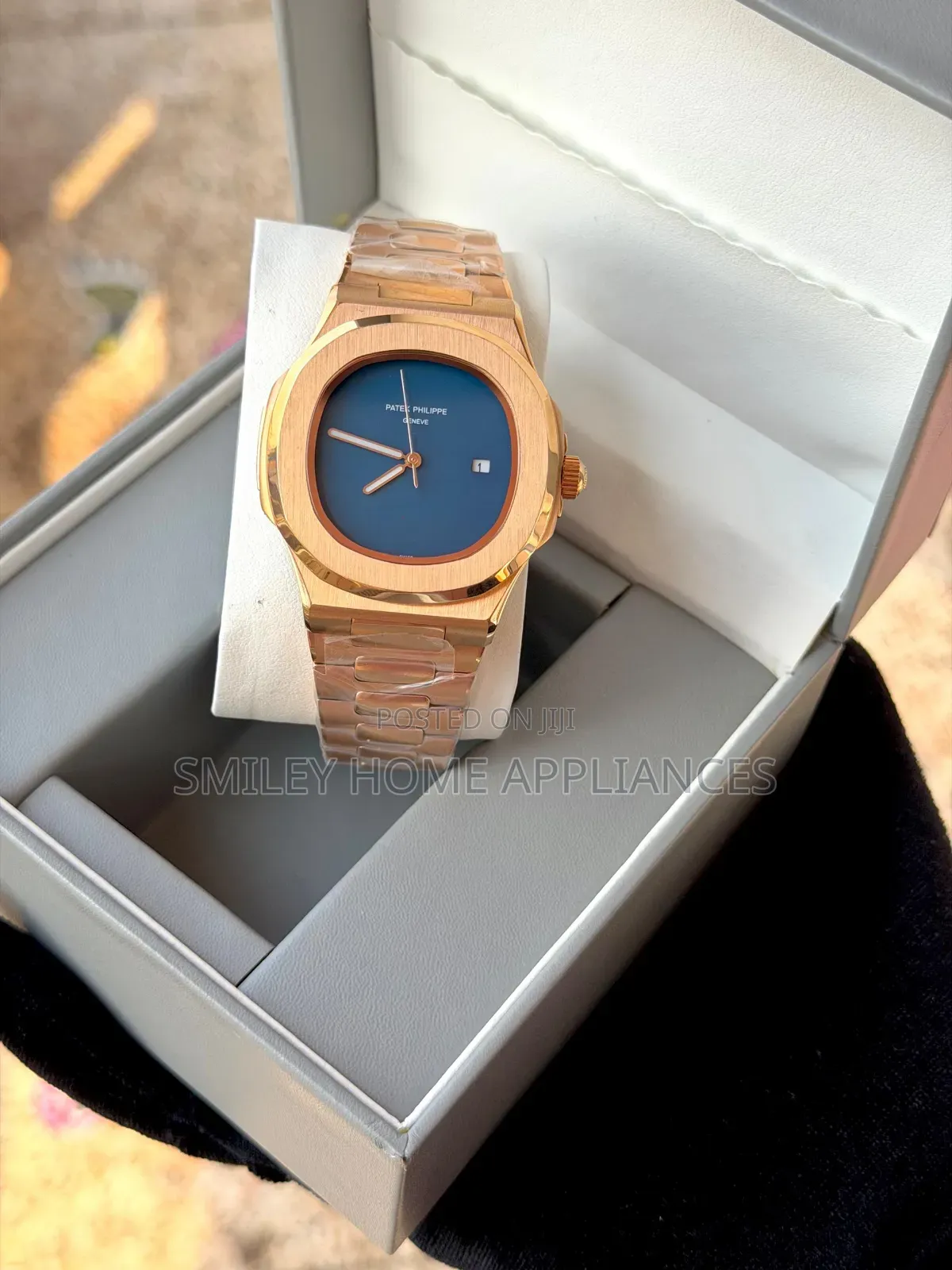 Men's Original Patek Philippe Geneva Wrist Timebpiece at Discount
