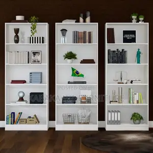 Modern Book Shelves - Elegant Wooden Storage Shelves for Home Books Sh