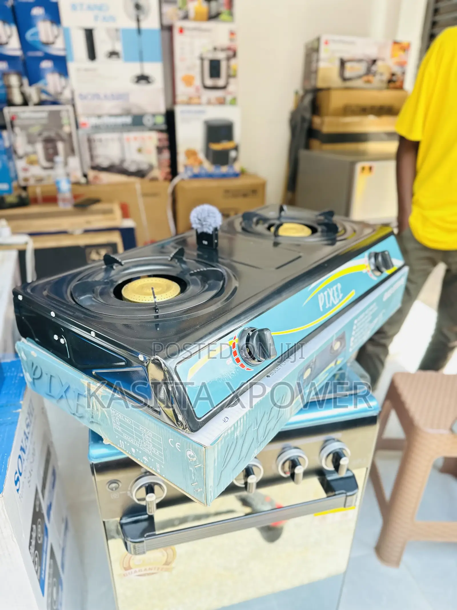 Pixel Double Gas Burner