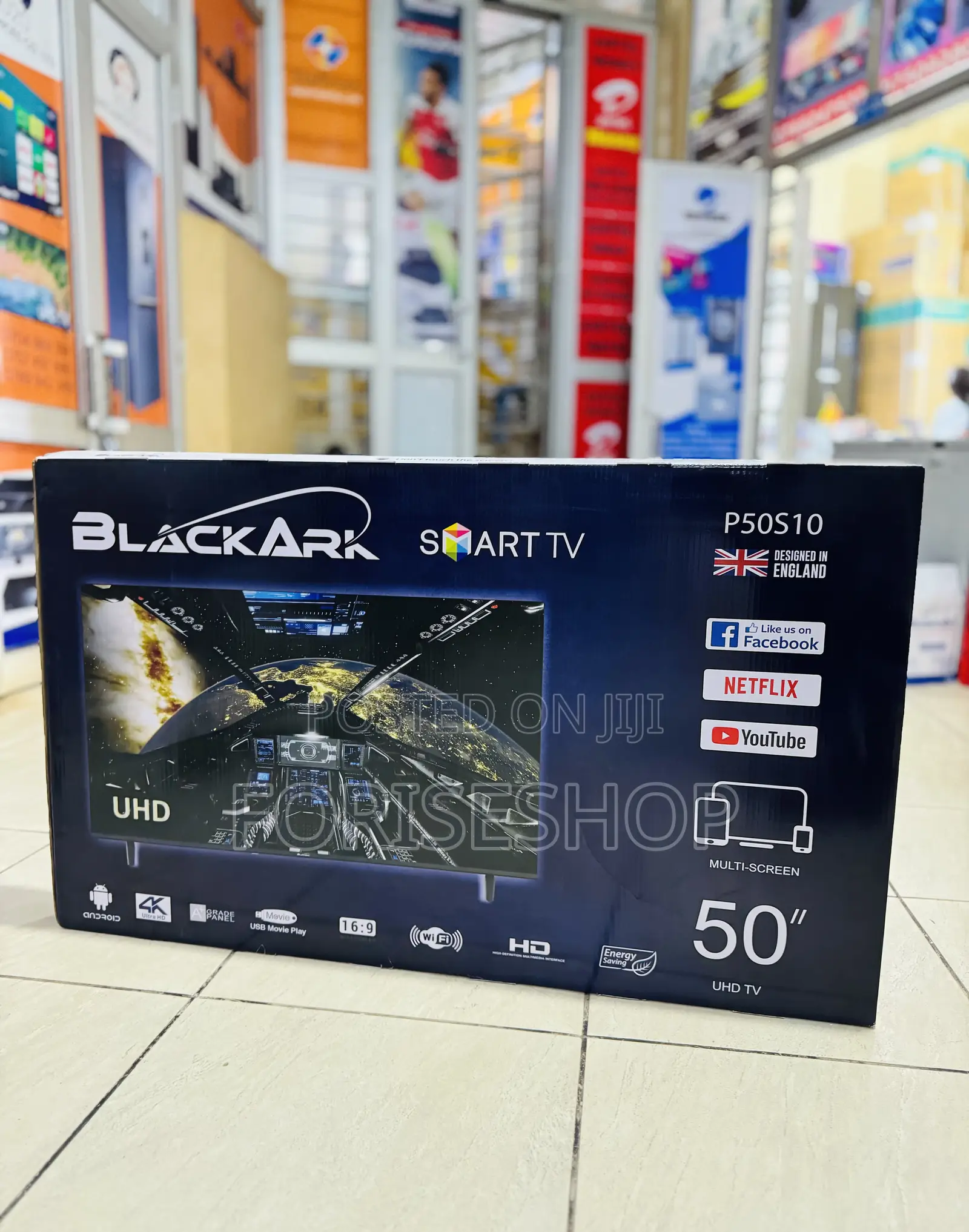 Blackark 50 Inch 4k Uhd Android Smart Tvs