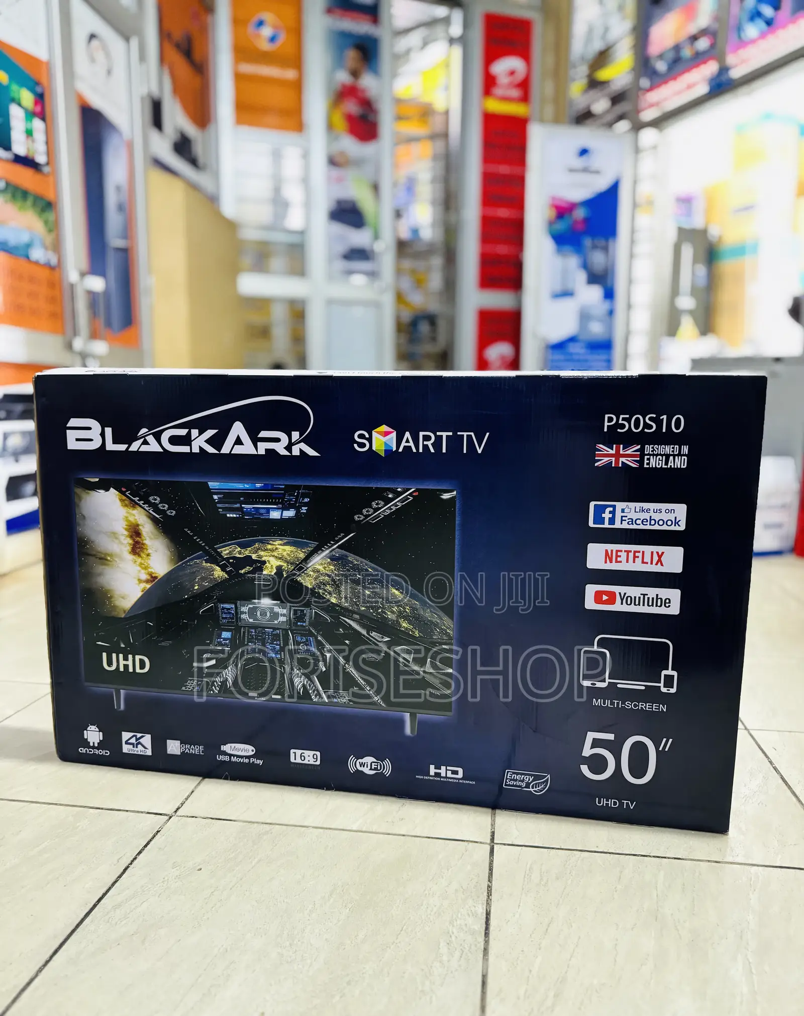 Blackark 50 Inch 4k Uhd Android Smart Tvs