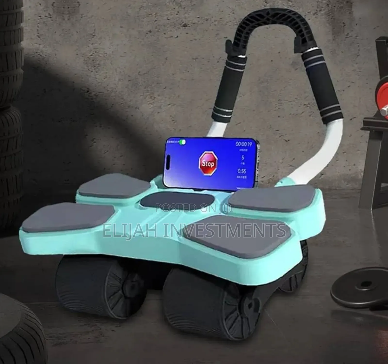 4 Wheel Abdominal Exercise Roller
