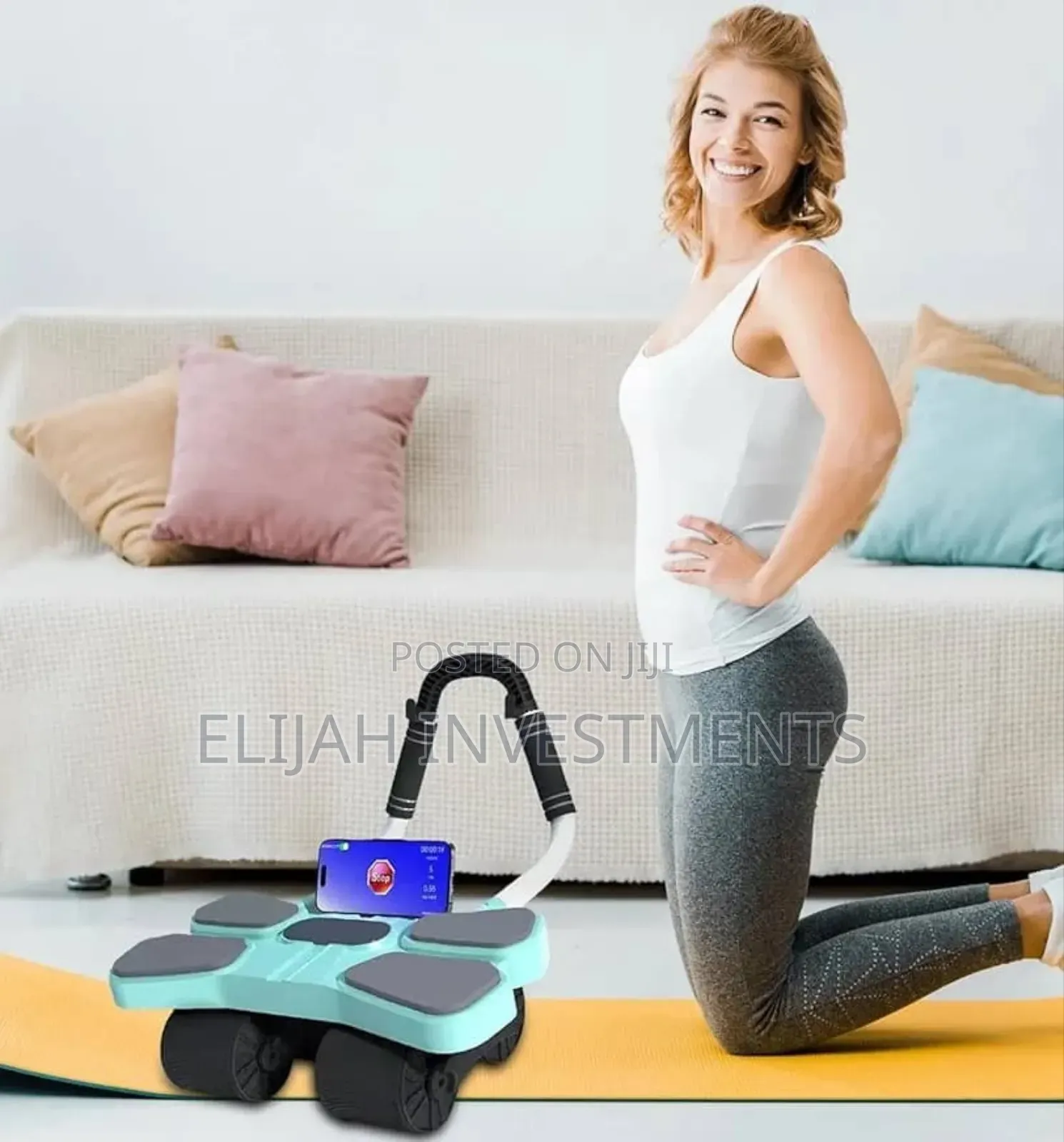 4 Wheel Abdominal Exercise Roller