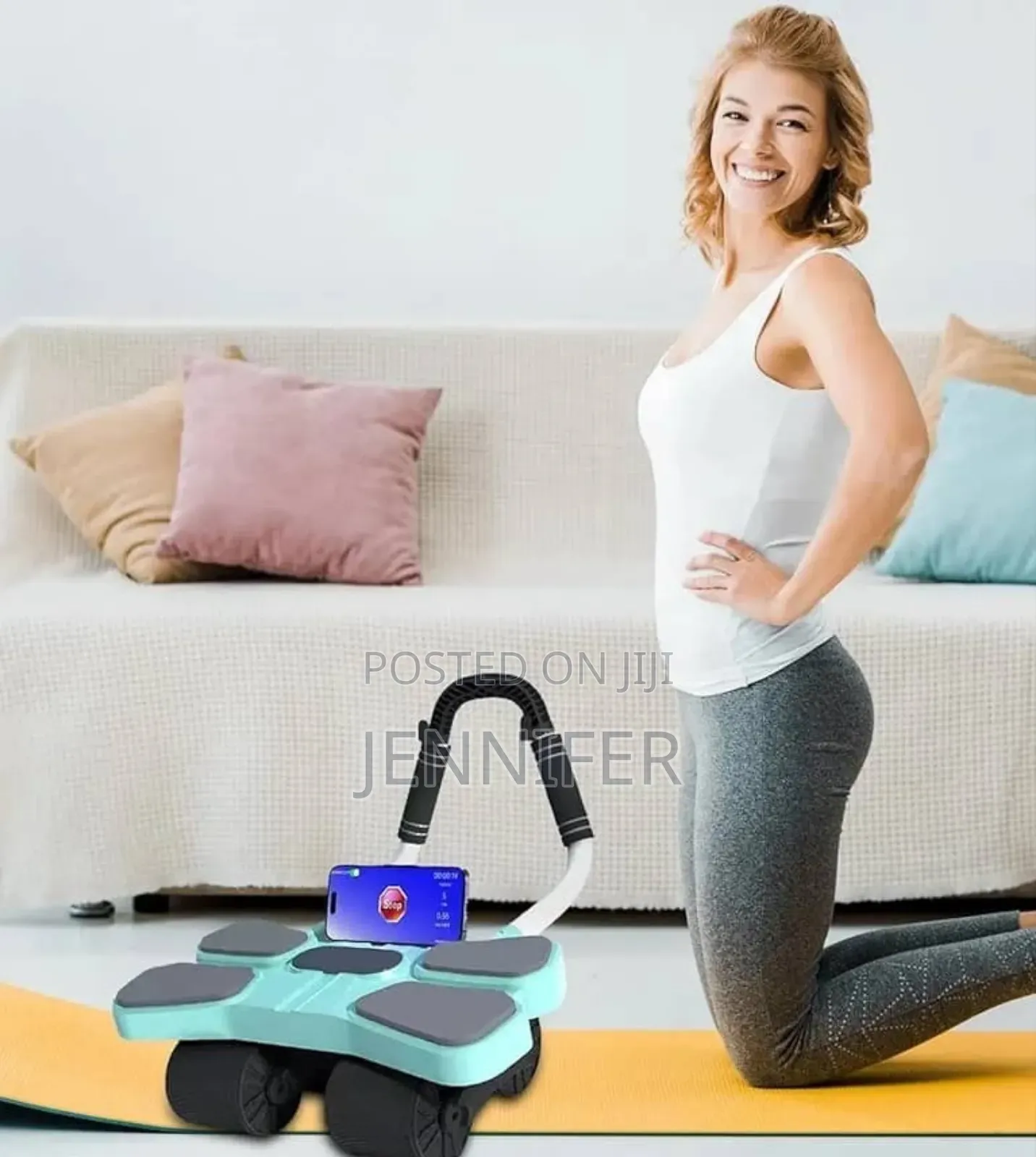 4 Wheel Abdominal Exercise Roller