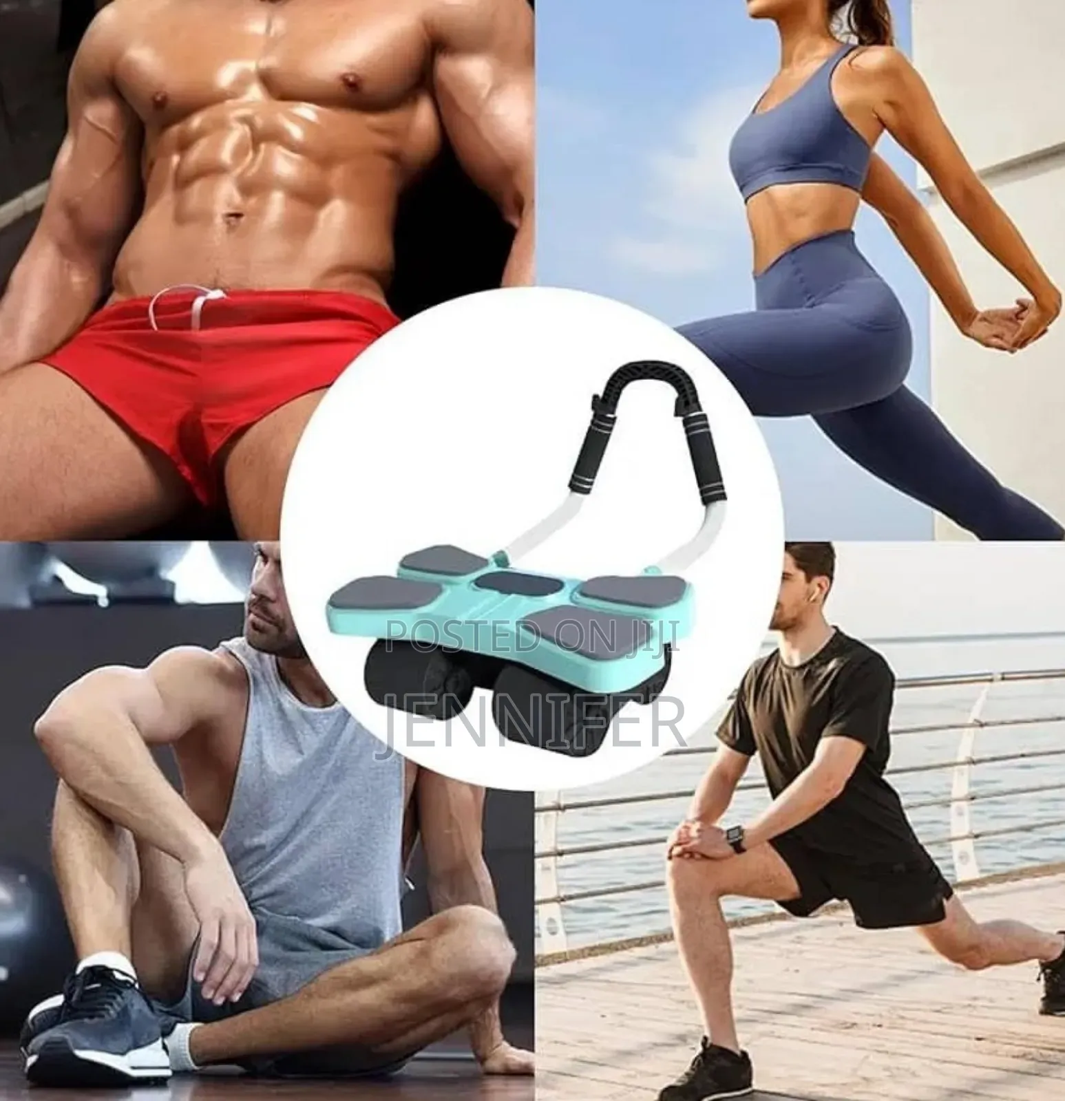 4 Wheel Abdominal Exercise Roller