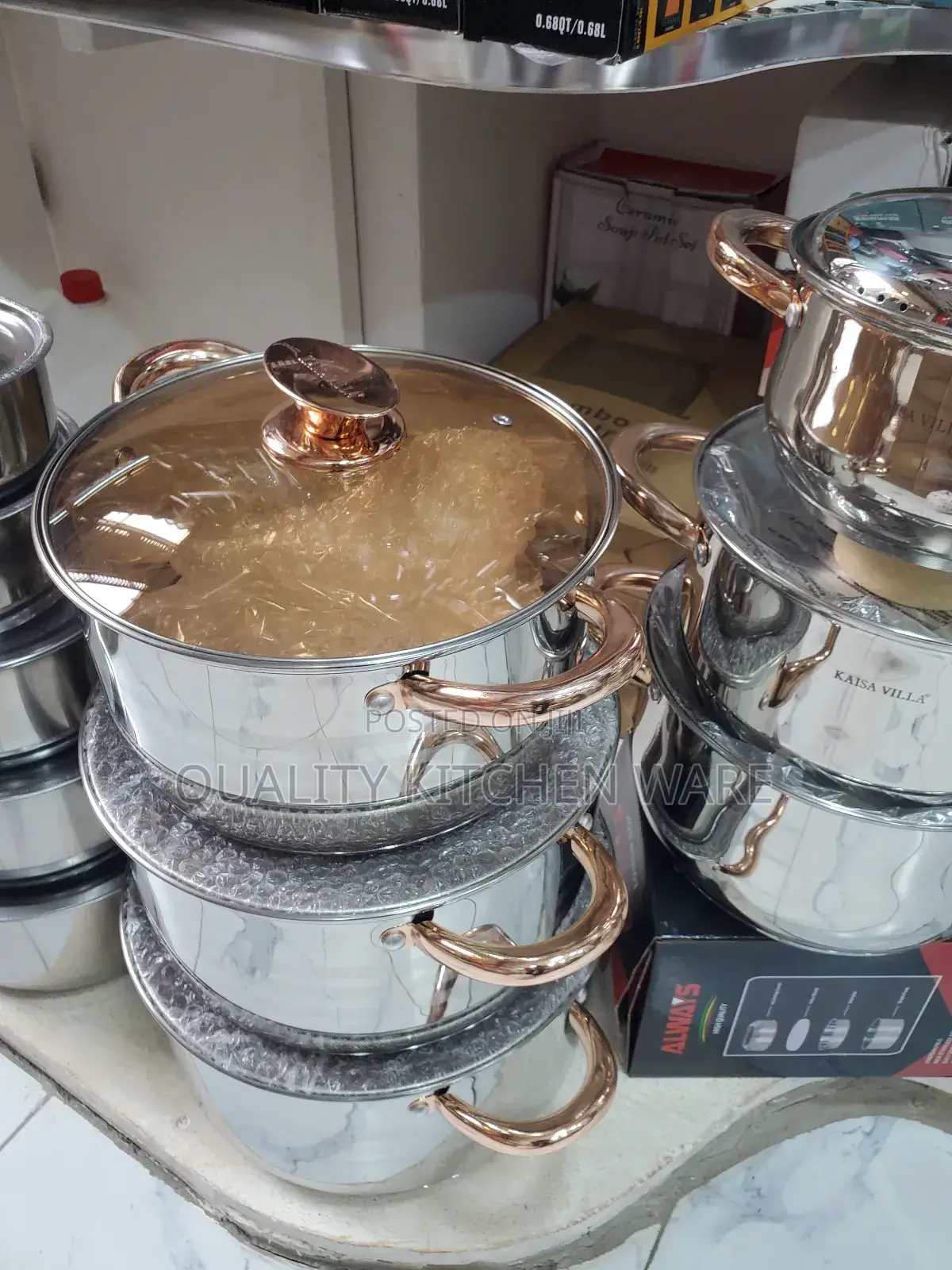 Heavy Wall Nonstick Stainless Pans