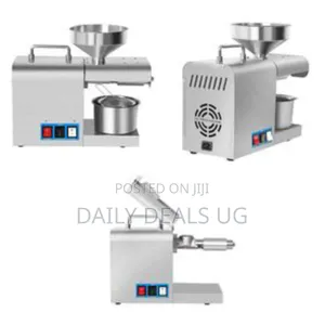 Automatic Oil Press Machine - Silver