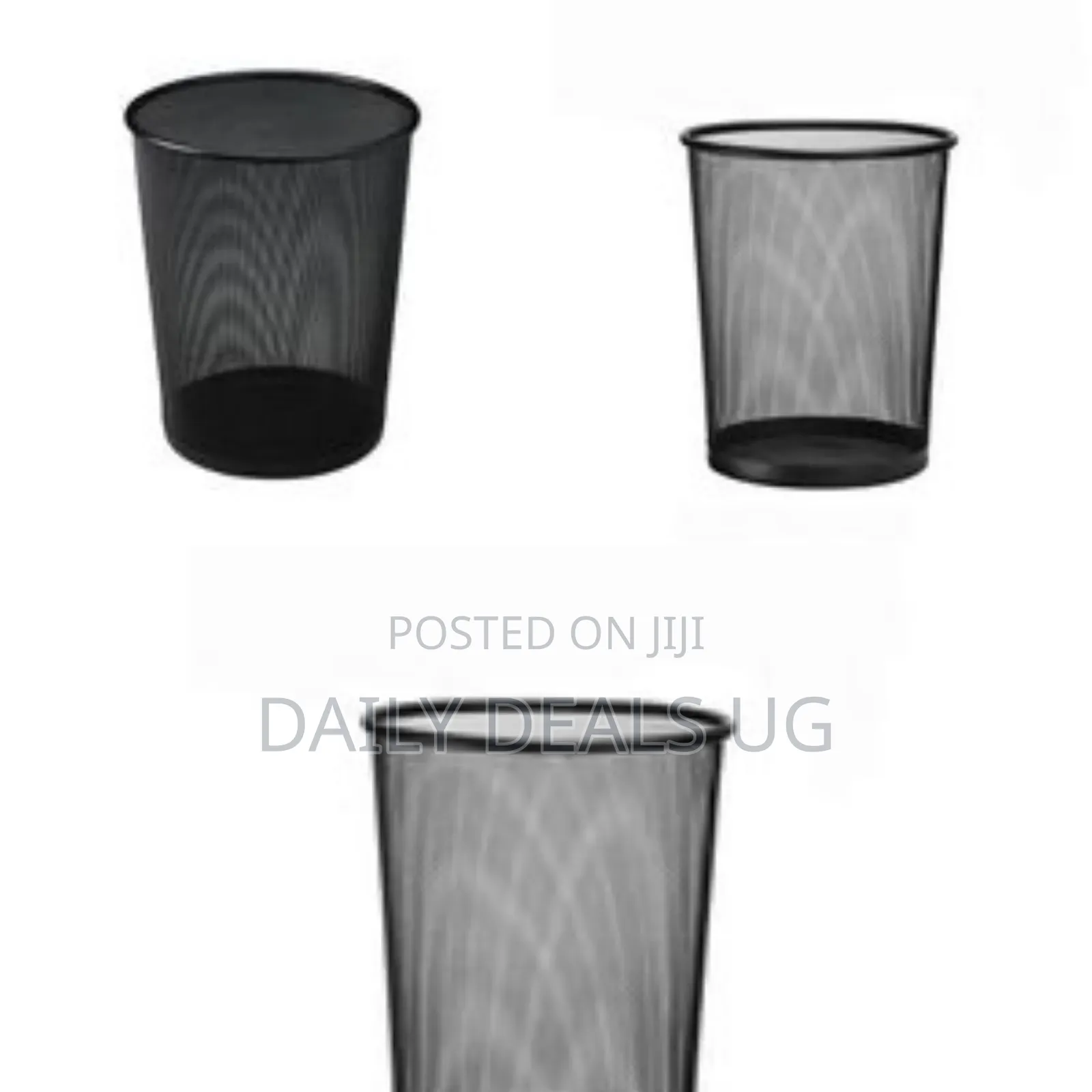 Wire Mesh Waste Bin / Trash Can - Multicolor