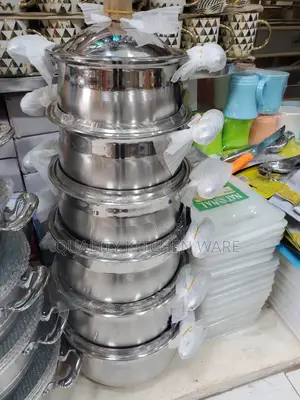 6 Pieces Astainless Dishes