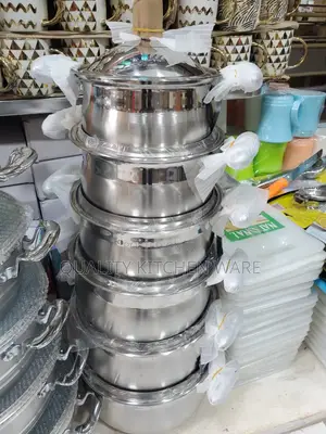 6 Pieces Astainless Dishes