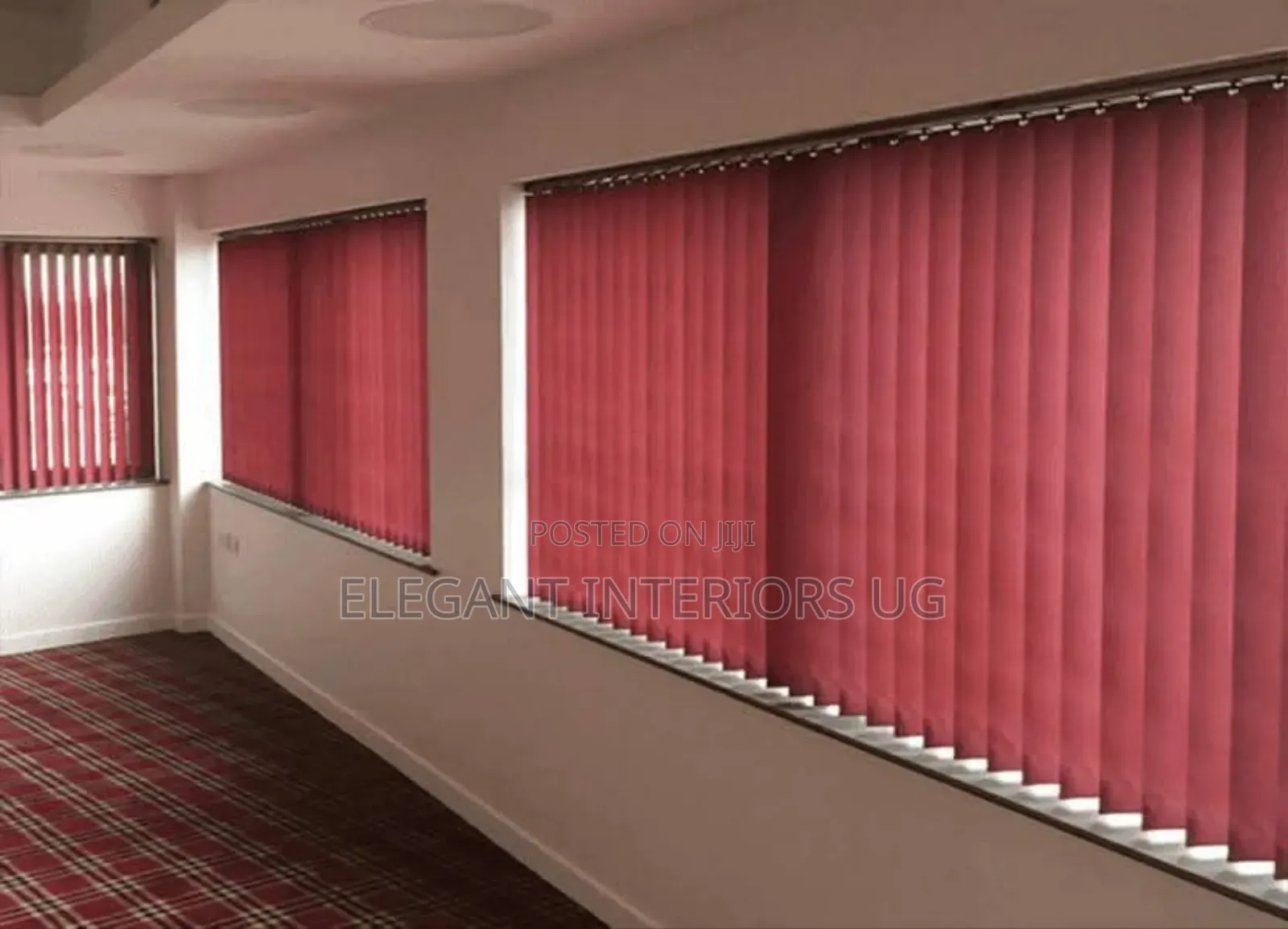Executive Curtain Window Blinds in Vertical Format Per Square Meter